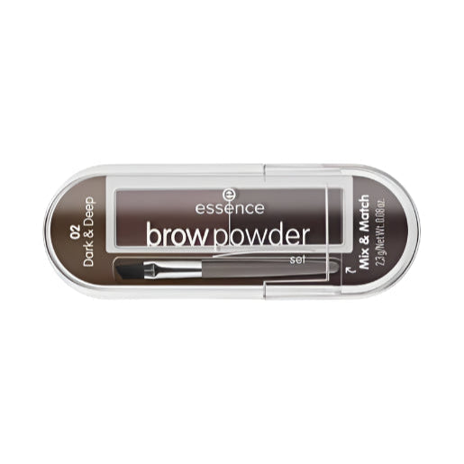 Set para Cejas Brow Powder Essence Dark & Deep