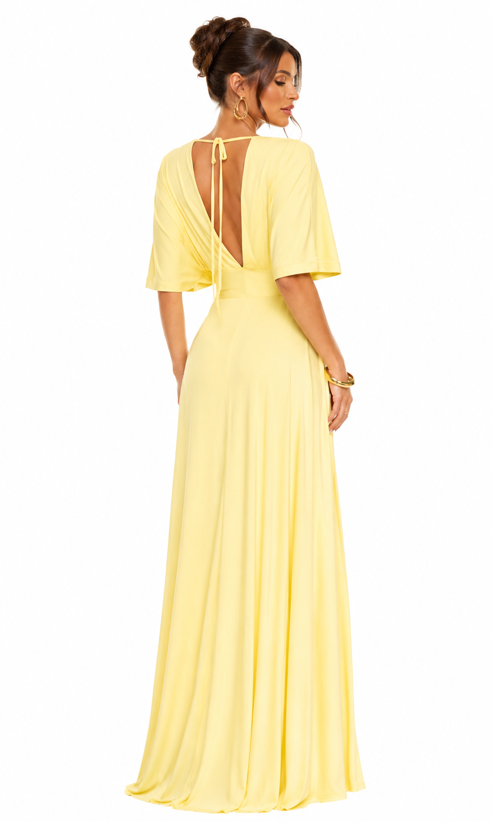 Diana Dress - butter yellow