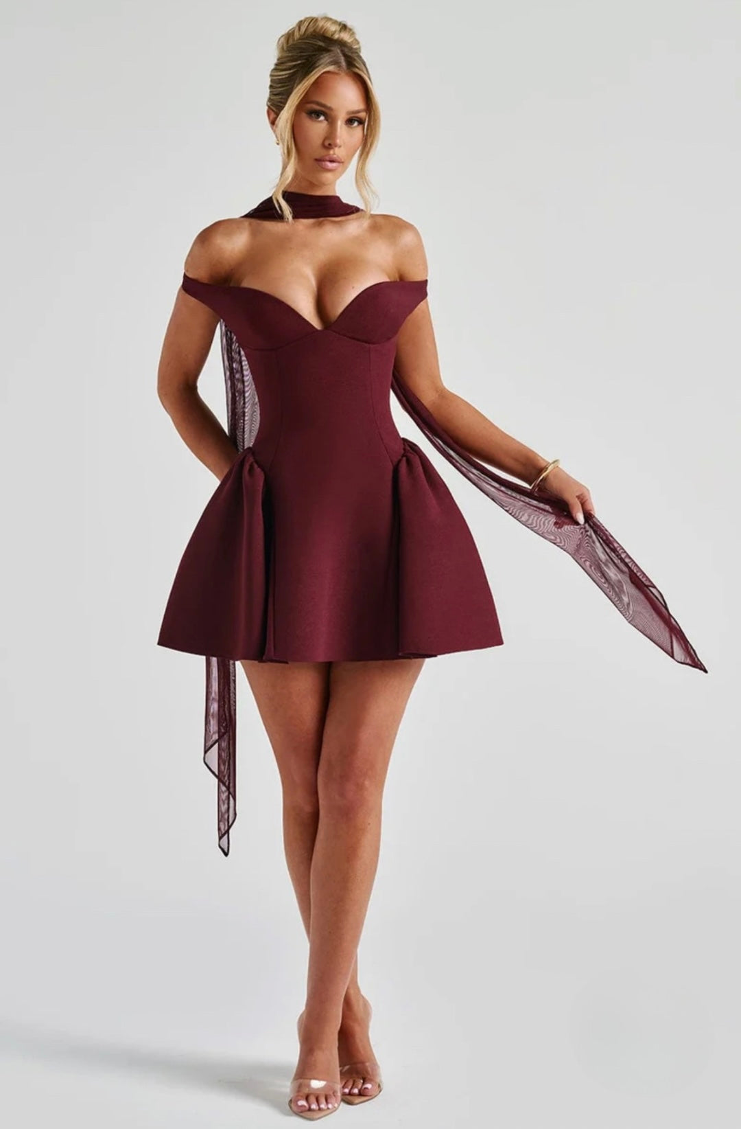 Alina Dress- Vino