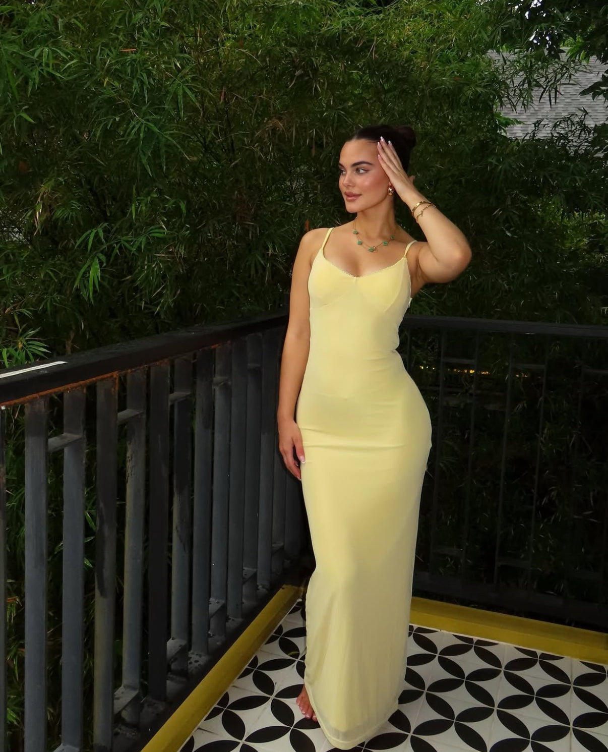 Carlota Dress-Butter yellow