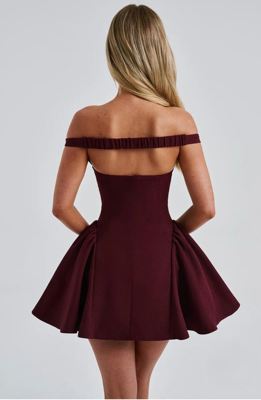 Alina Dress- Vino