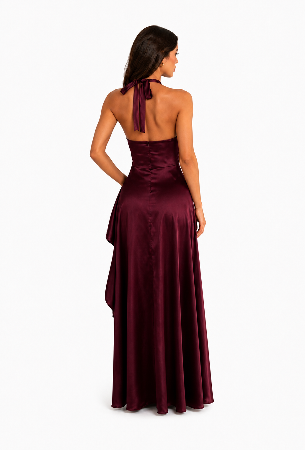 Mónica Dress - burgundy