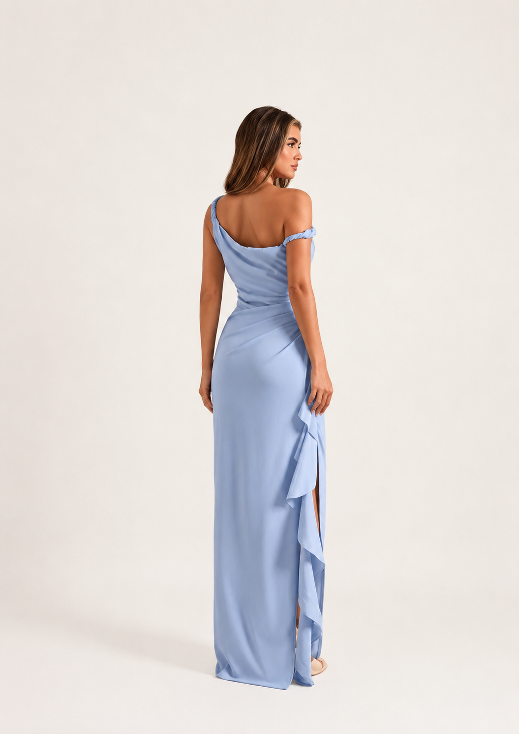 Chiara Dress - celeste pastel