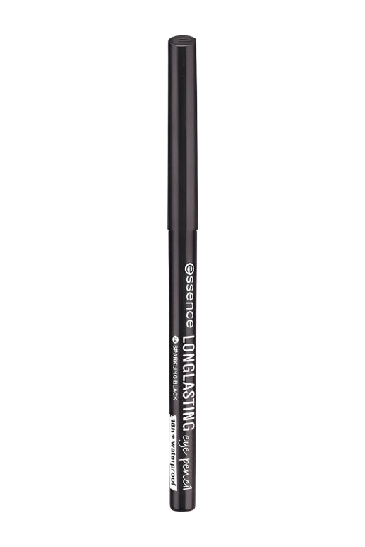 Lápiz Delineador para Ojos Long Lasting Essence Sparkling Black