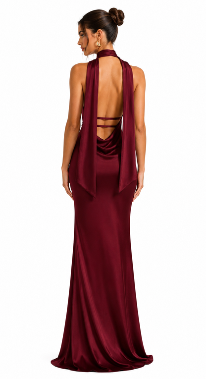 Catherine Dress - Vino