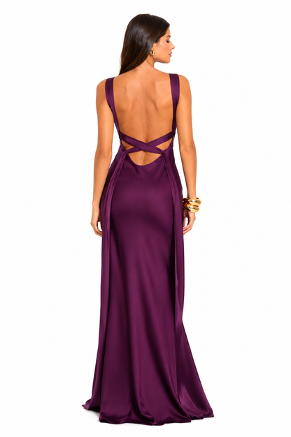 Paulina Dress - Uva