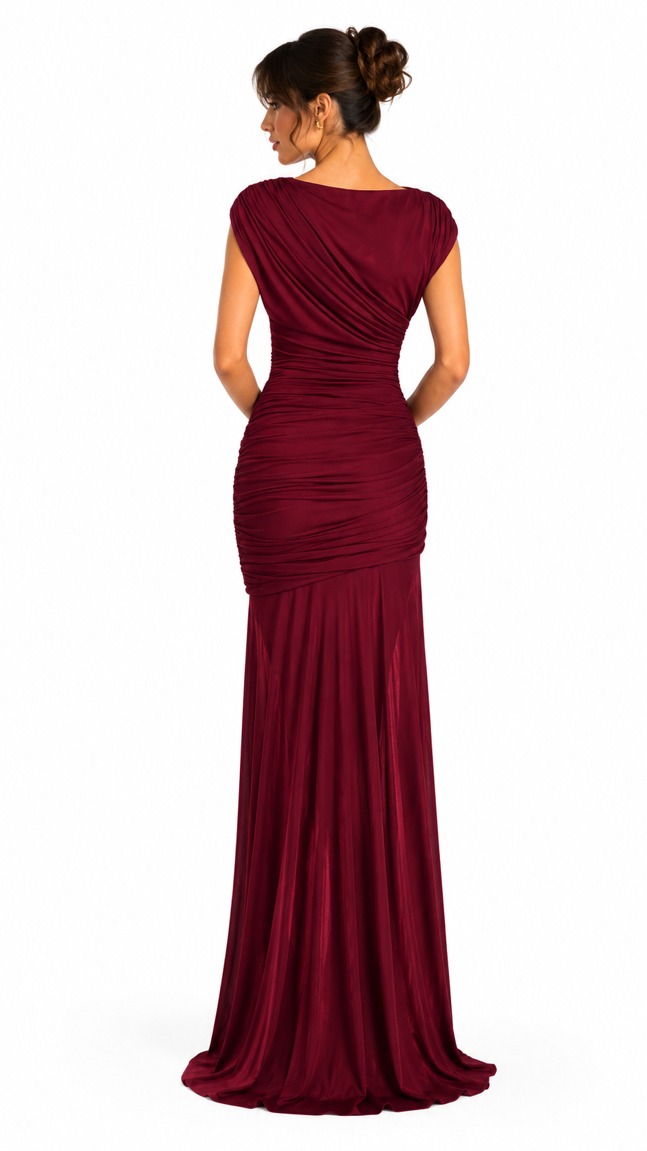 Rebeca Dress- burgundy