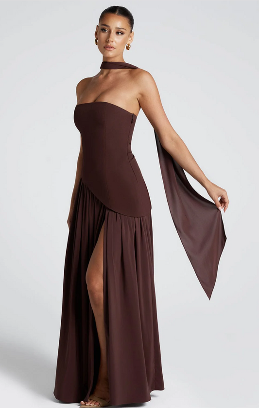 Kareli Dress- Cafe