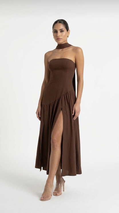 Kareli Dress- Cafe