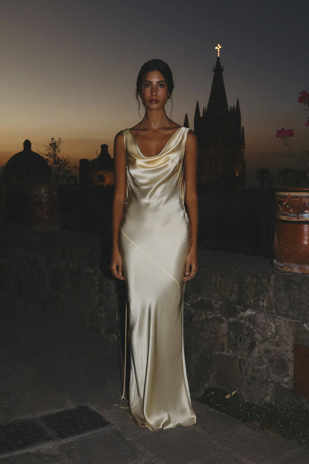 Melanie Dress - Butter yellow