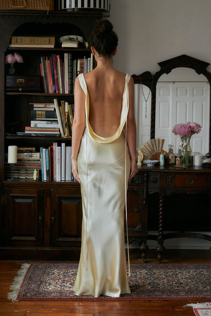 Melanie Dress - Butter yellow