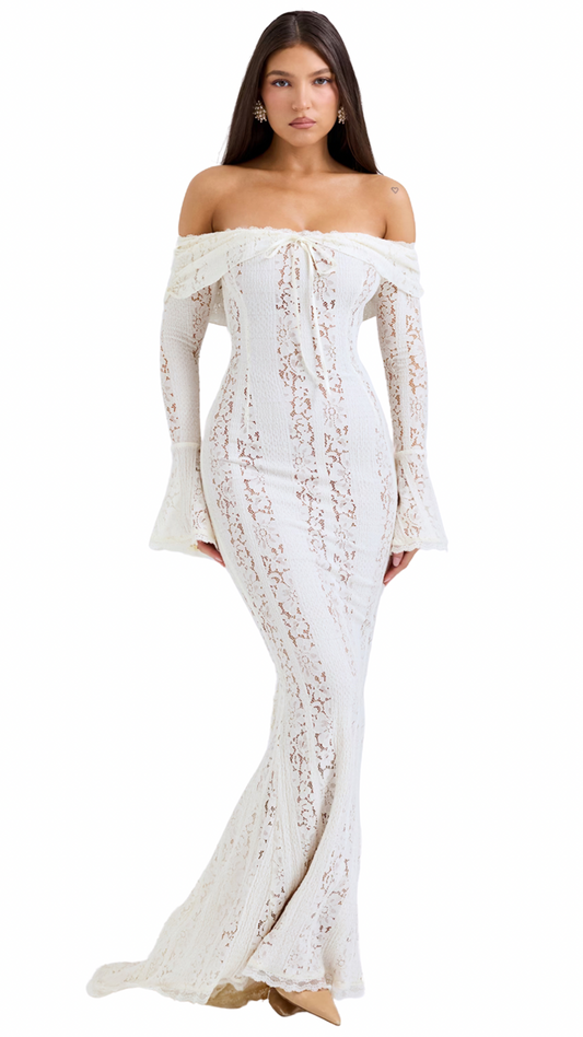 Grecia Dress (vestido de playa) Transparente