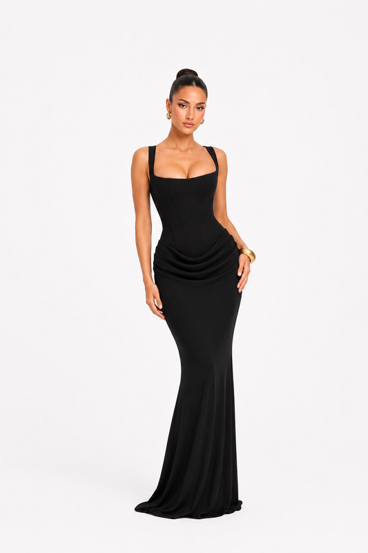 Michelle Dress - Negro