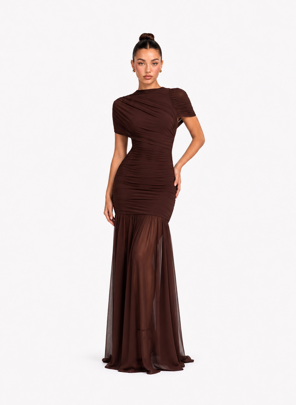 Amalia Dress - Café