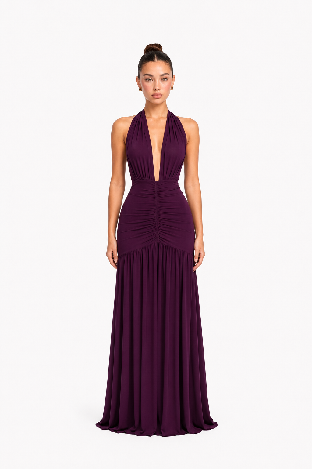 Claudia Dress - Uva