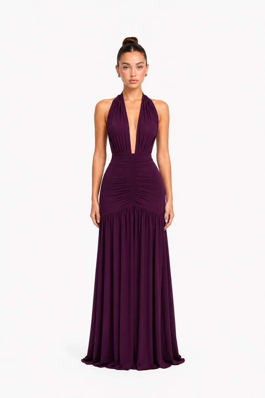 Claudia Dress - Uva