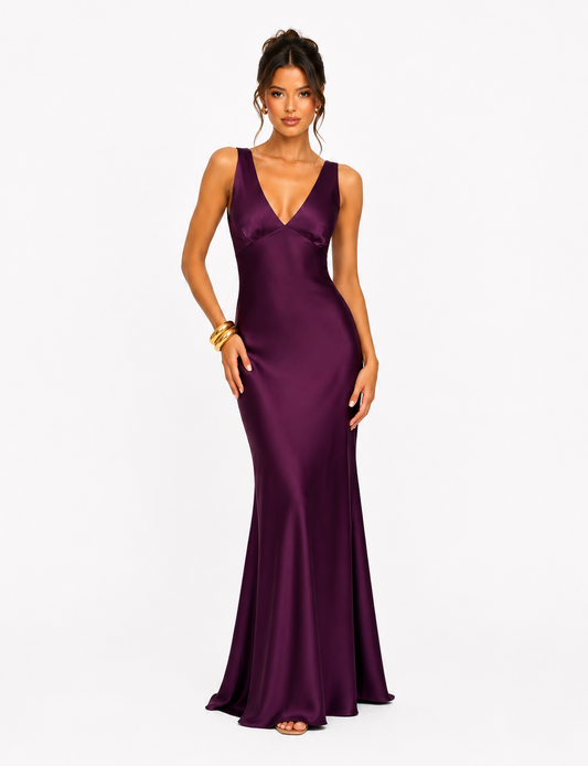 Paulina Dress - Uva