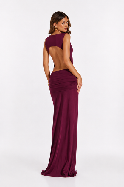Liz Dress - Burgundy