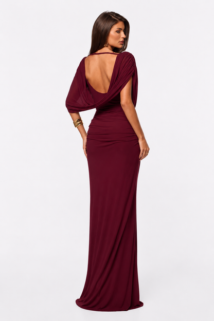 Emilia Dress - Burgundy