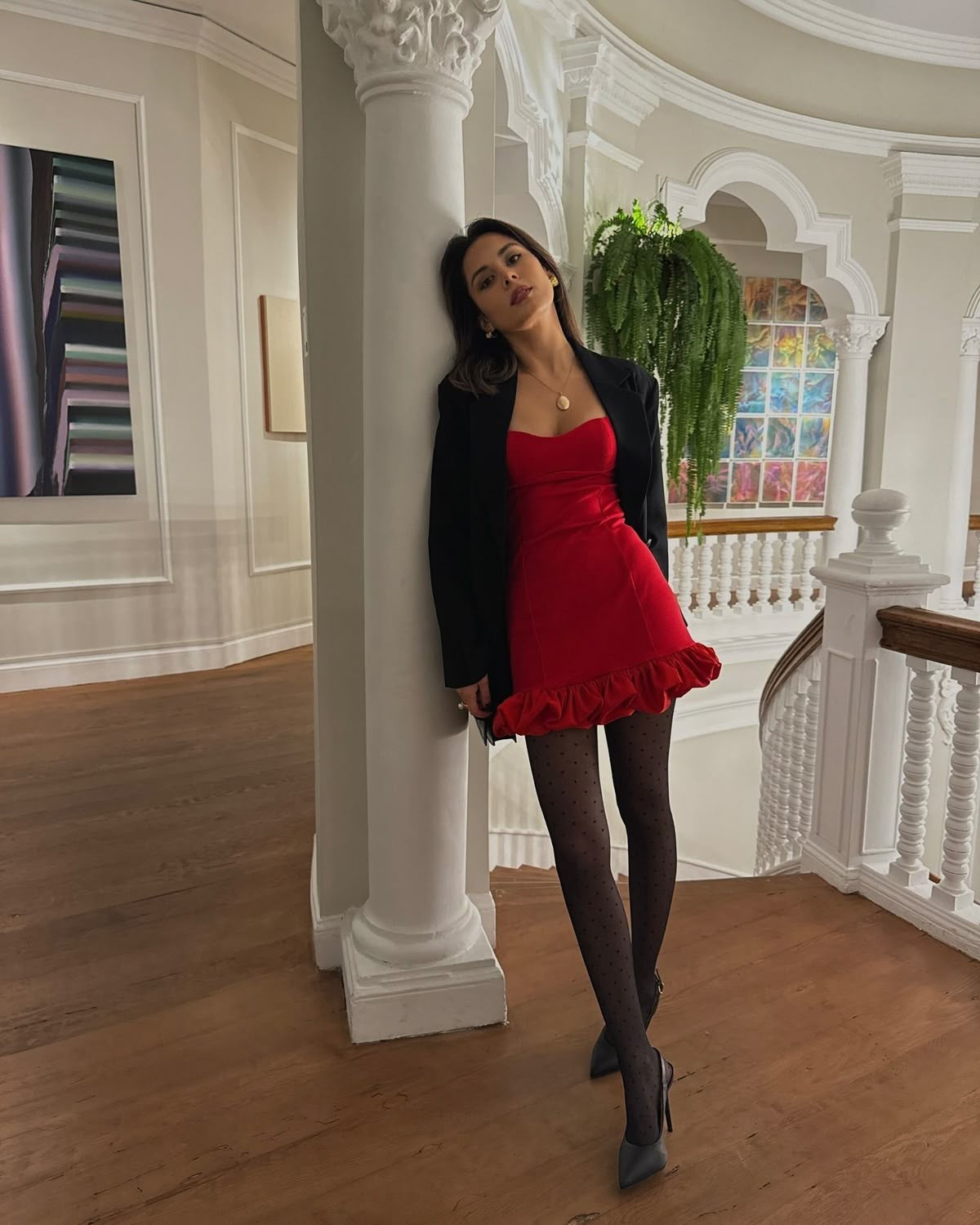 Valeria Dress- Rojo