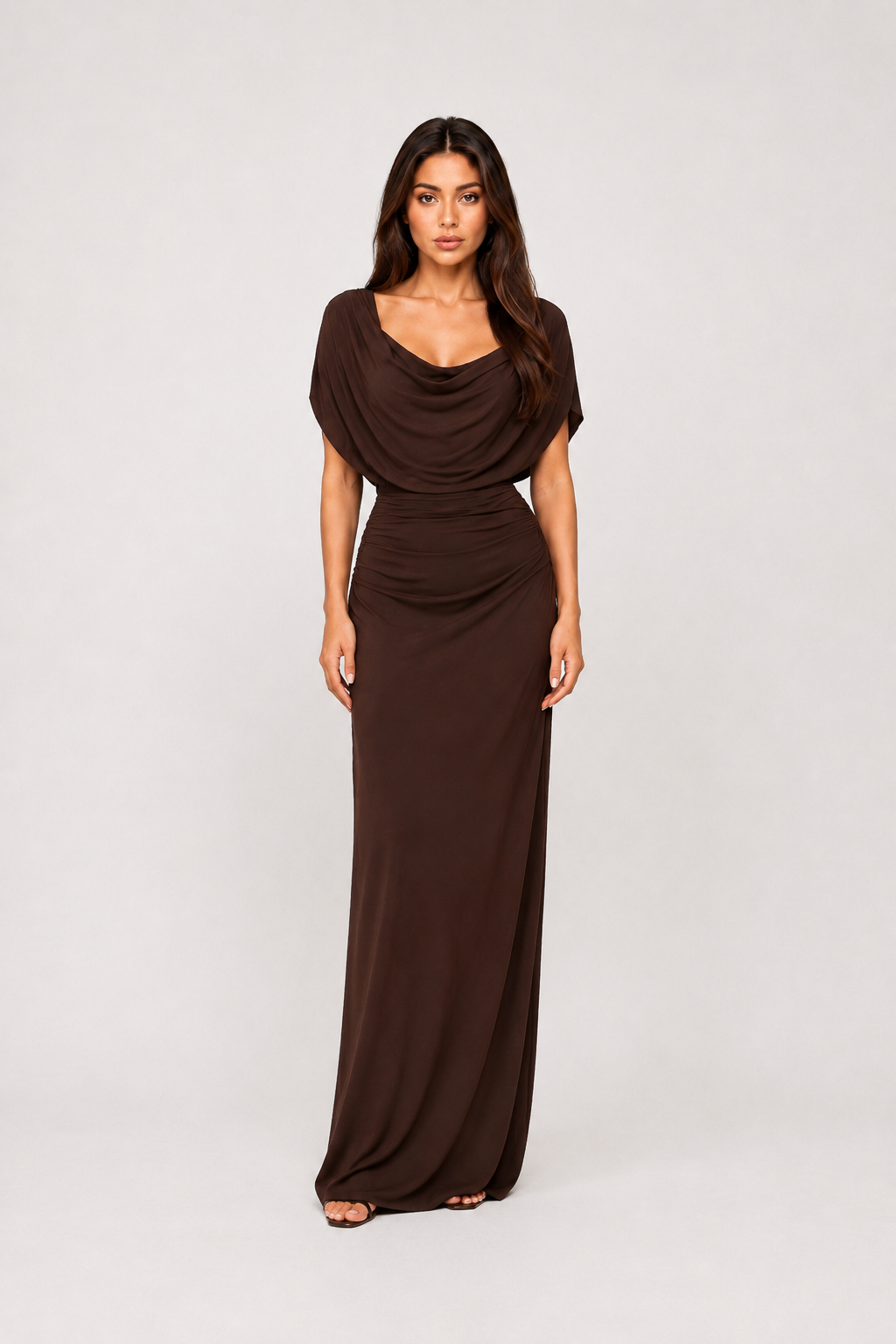Emilia Dress - Café