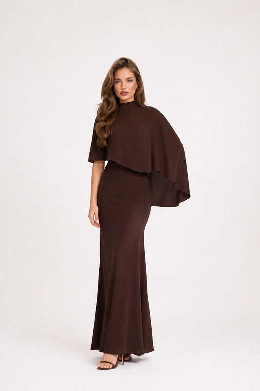 Ibiza Dress - café
