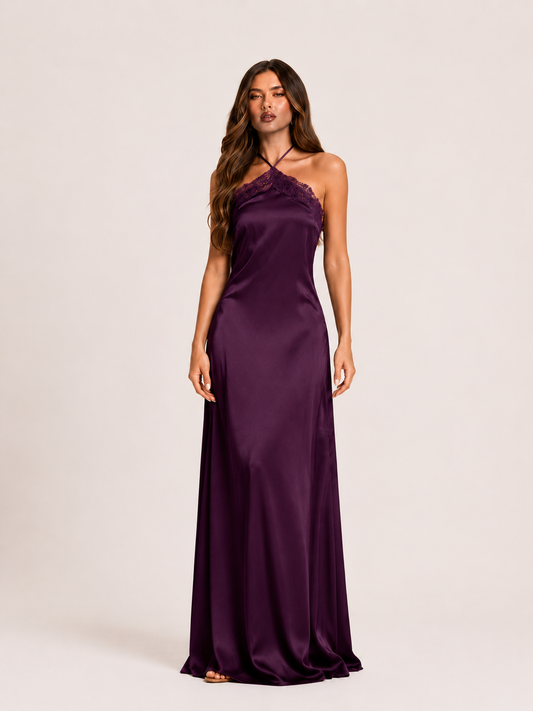 Violeta Dress - uva oscuro (pre venta 14 de septiembre)