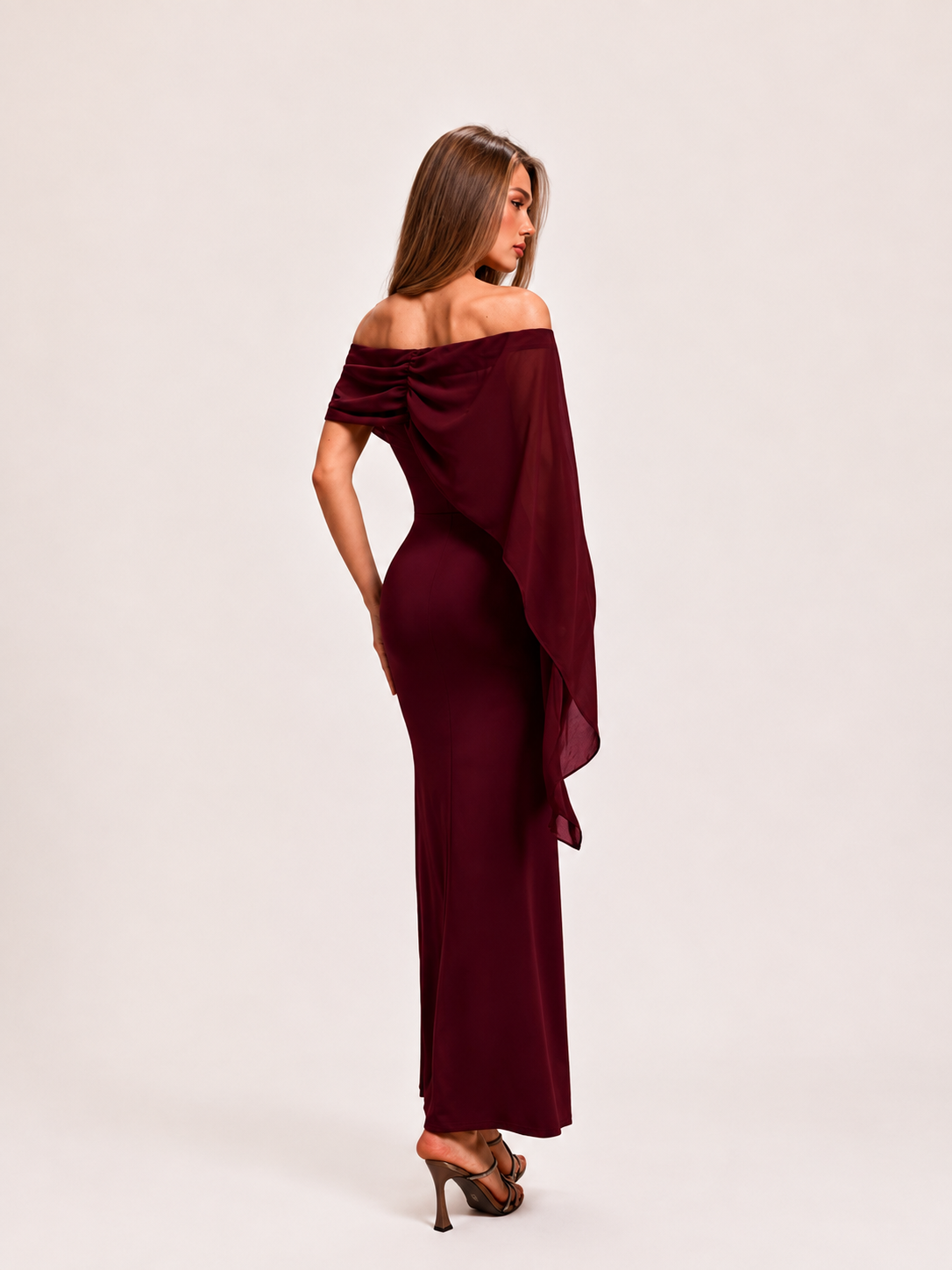 Grace Dress - vino (pre venta 14 de septiembre)