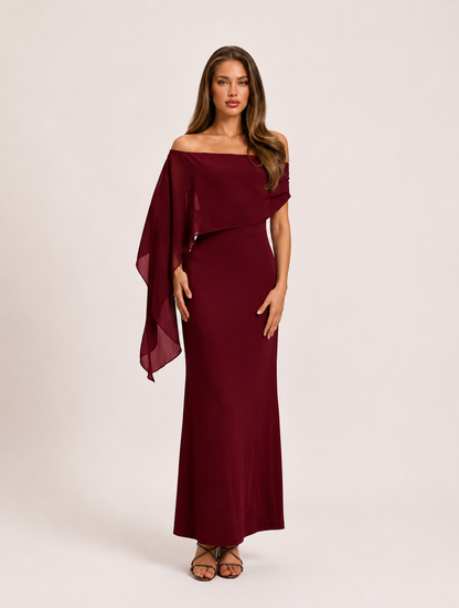 Grace Dress - vino (pre venta 14 de septiembre)