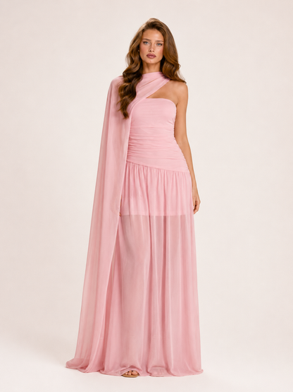 Melania Dress - rosa pastel (pre venta 15 de septiembre)