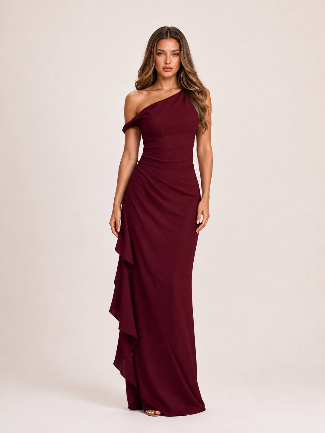 Ruby Dress- vino (pre venta 14 de septiembre)
