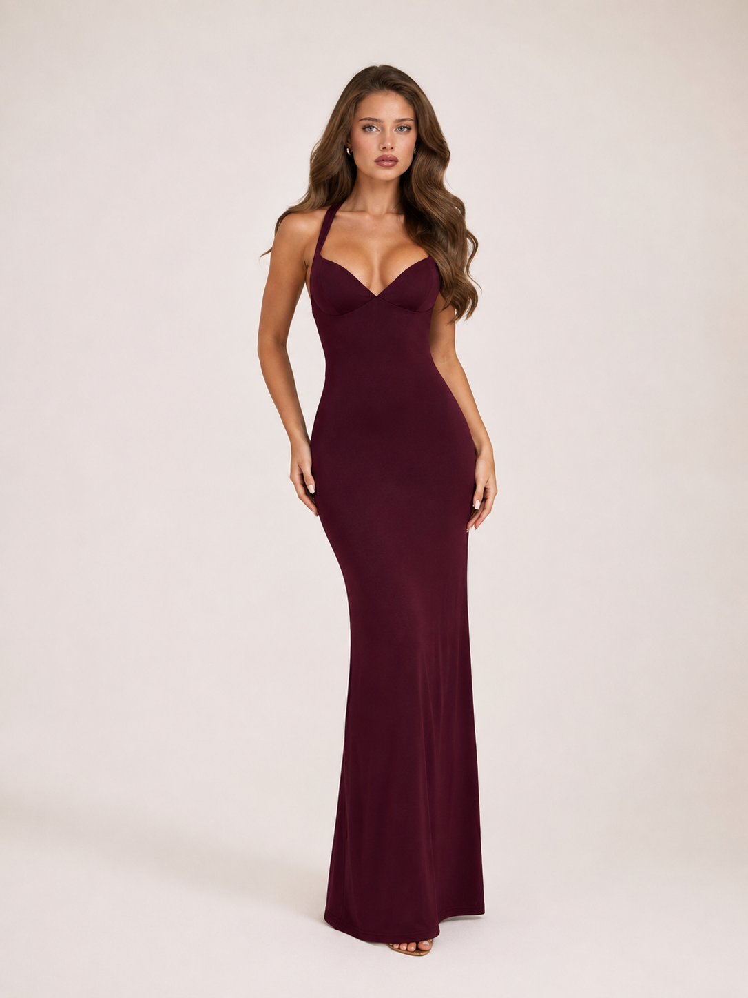 Matilda Dress - burgundy (pre venta 14 de septiembre)