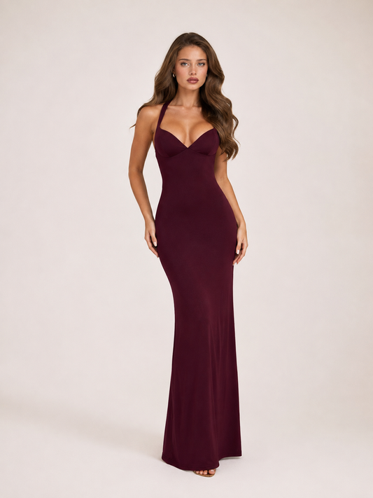Matilda Dress - burgundy (pre venta 14 de septiembre)