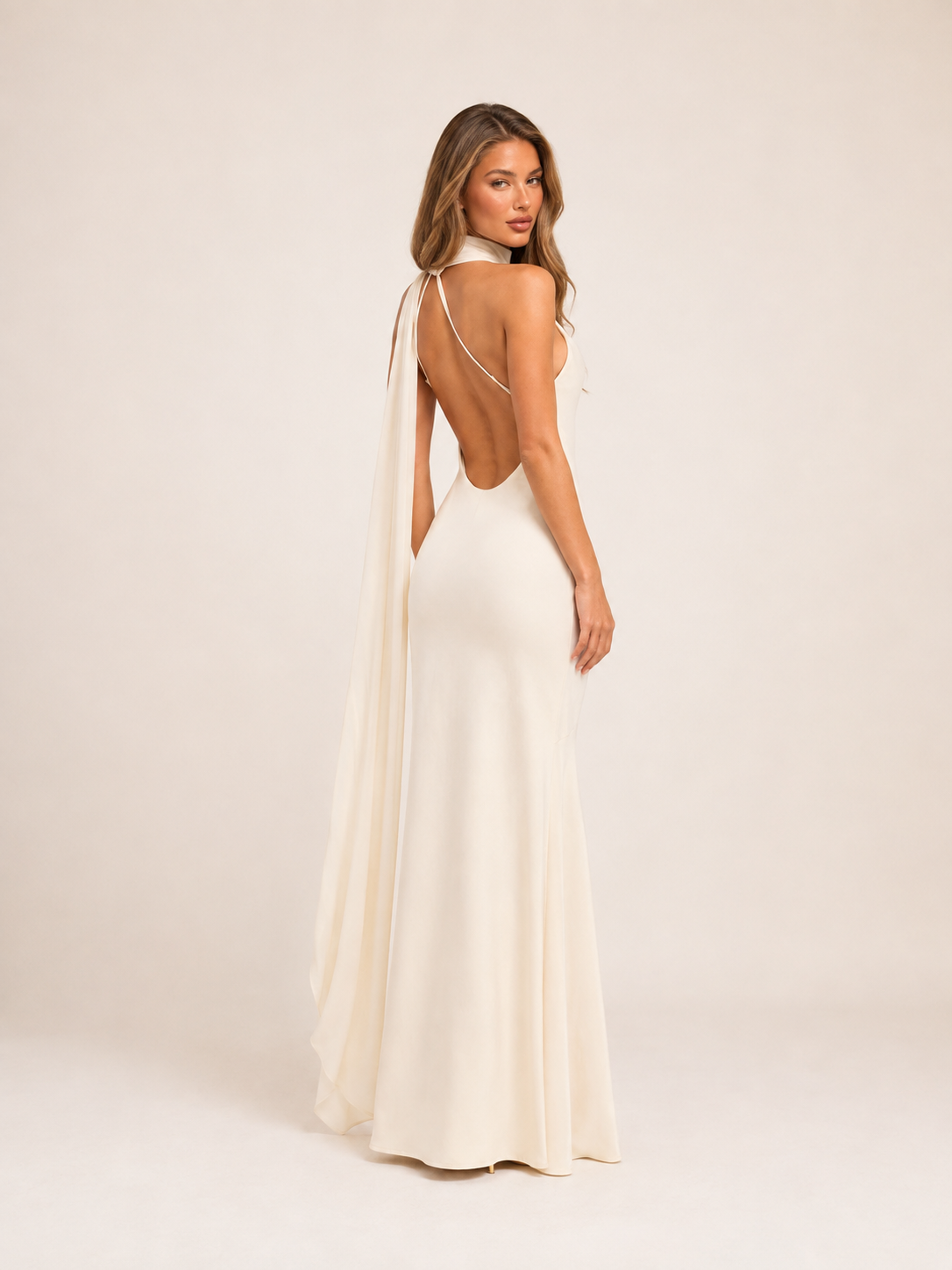 Eliza Dress - beige (pre venta 14 de septiembre)