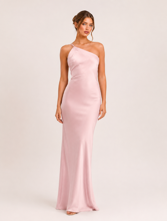 Rosalía Dress - Rosa pastel