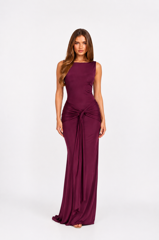 Liz Dress - Burgundy