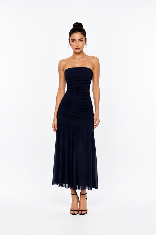 Lorena Dress - navy