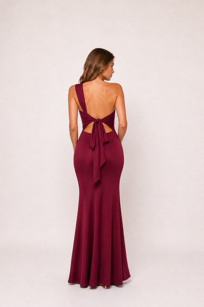 Camila Dress - Burgundy