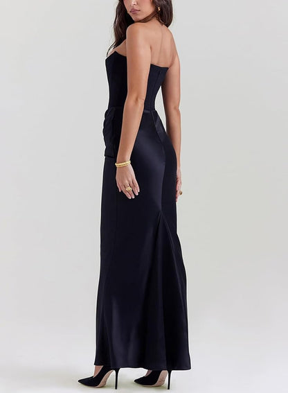 Maxi Dress Sofia-Negro