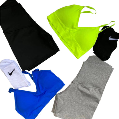 COMBO 6 ( 2 tops, 2 shorts y 2 medias)