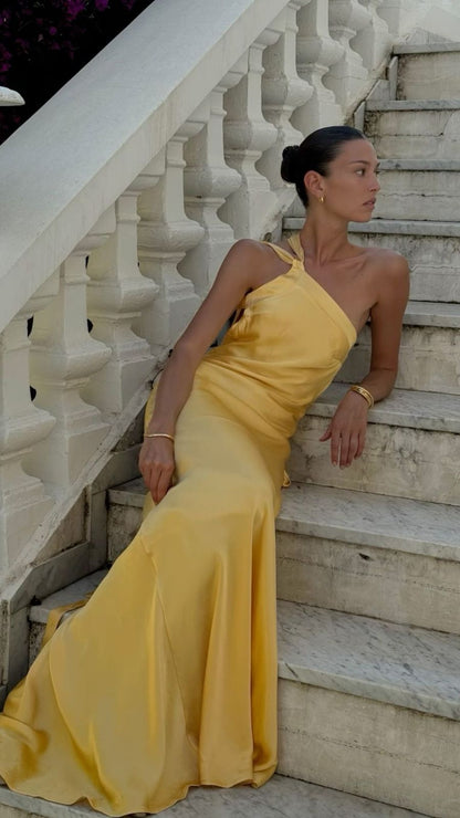 Andie Dress - Butter yellow