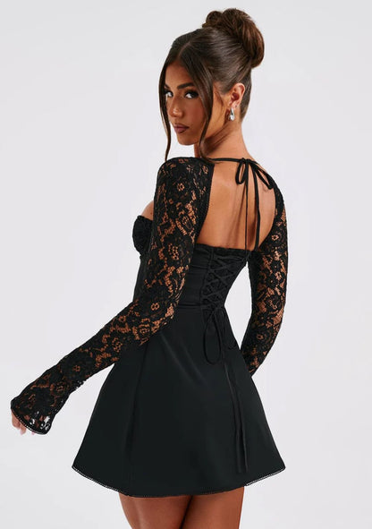 Isabella Black Dress