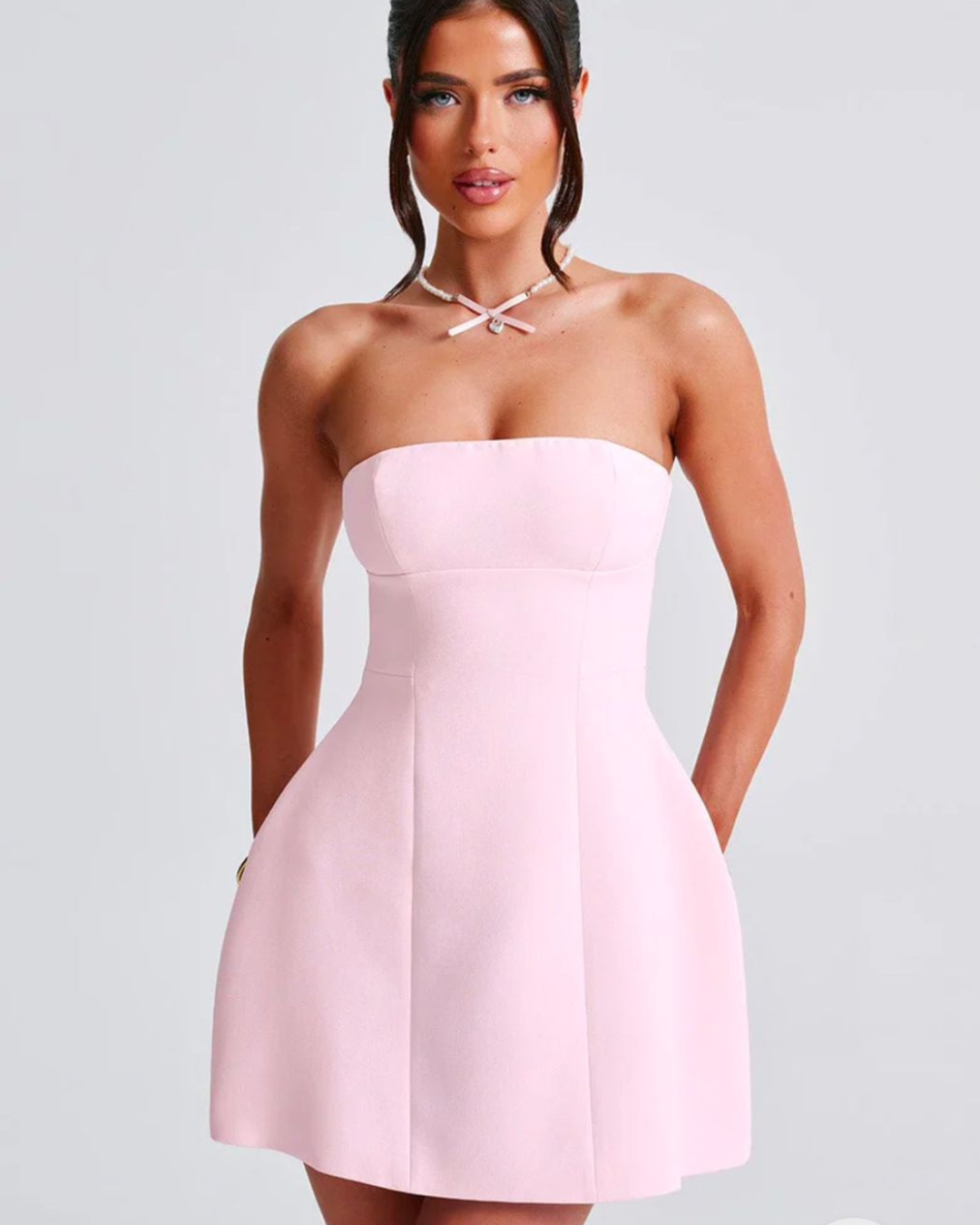 Strapless Rose MARA Dress